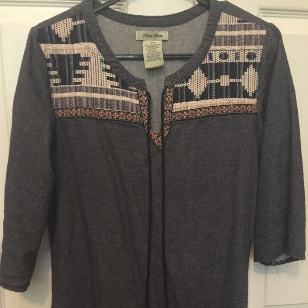 Casual embroidered dress